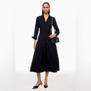 Mend me ~ ($348 retail) Polo Ralph Lauren Black Dress Size 2 cotton & viscose